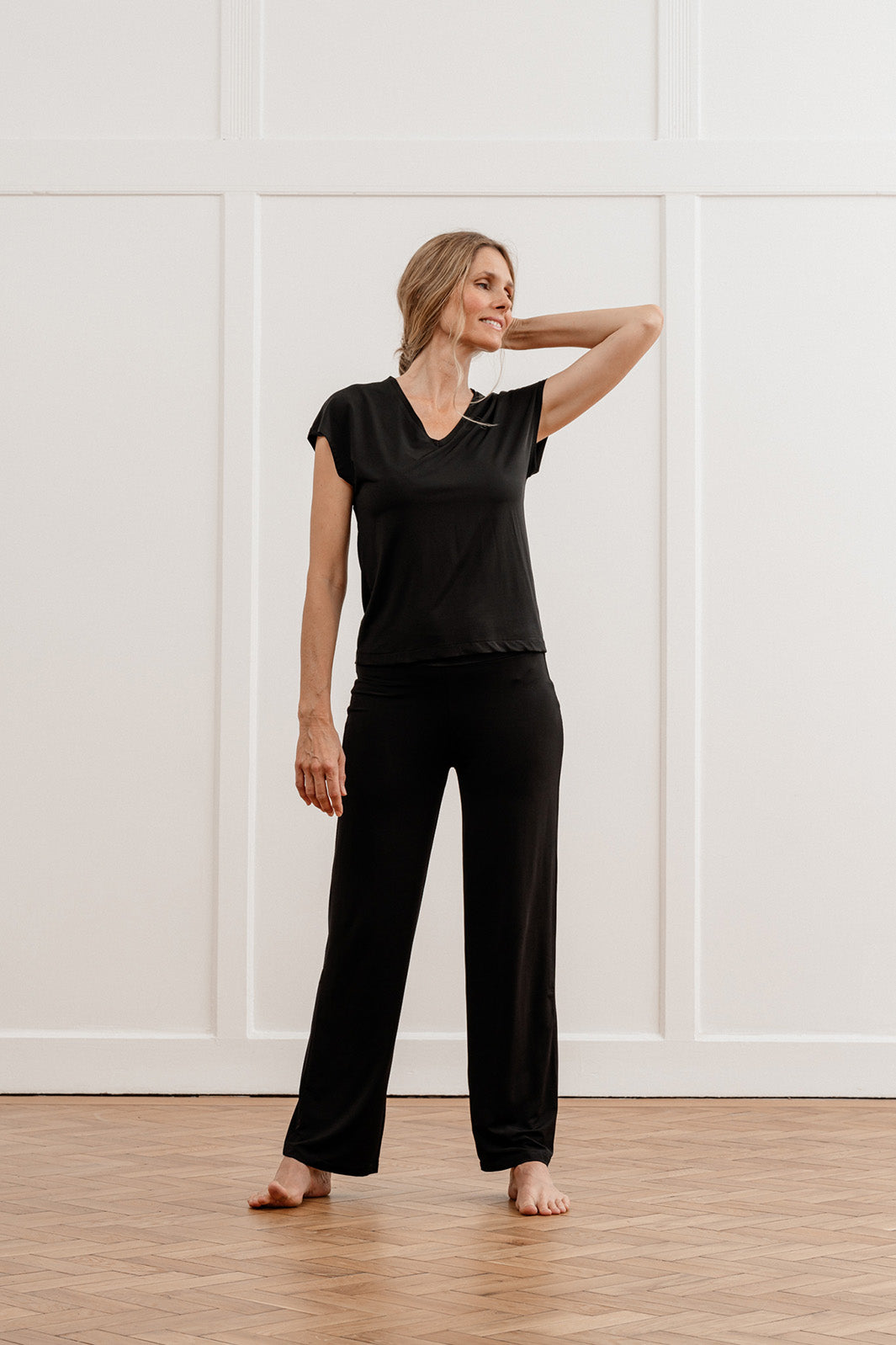 Elegant och sval i Abelles topp Sandra.