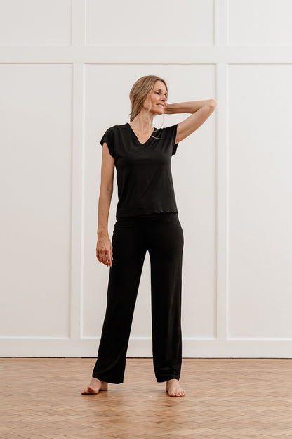 Elegant och sval i Abelles topp Sandra.