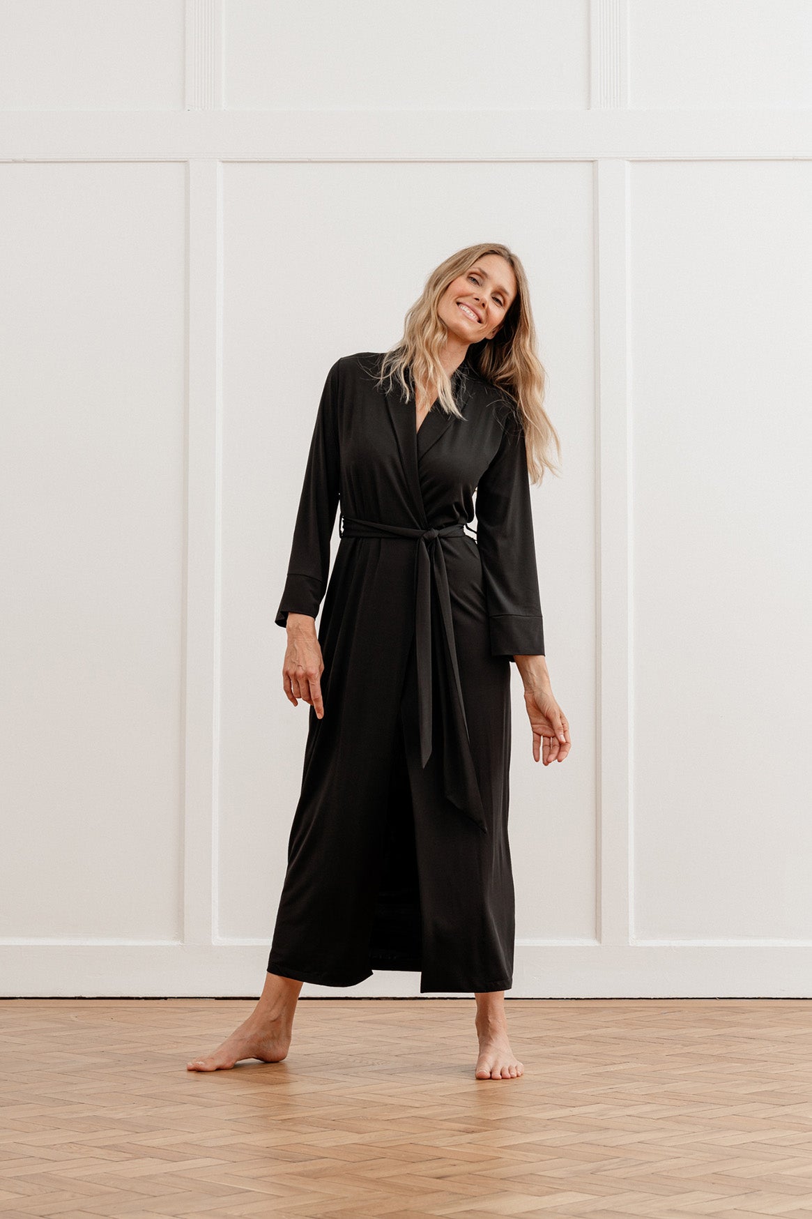 Svart kimono hos Helgas