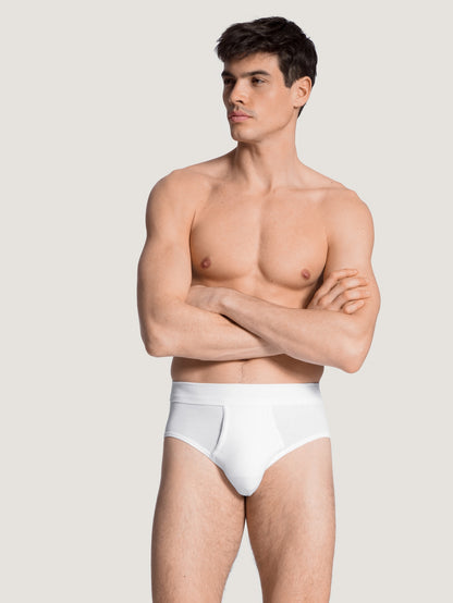 Herrkalsonger med gylf Daywear Basic 23112, Calida