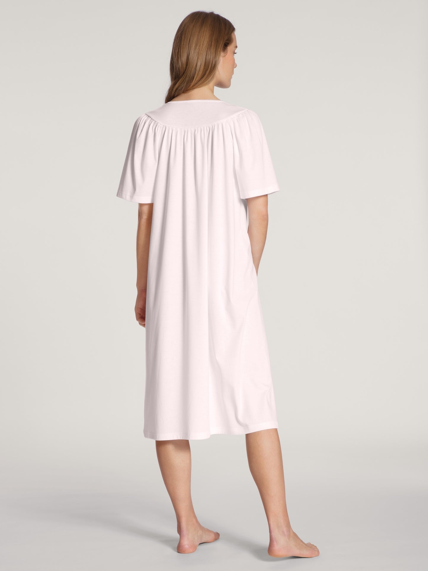 Calida Soft Cotton 34000, Nattlinne kort ärm 