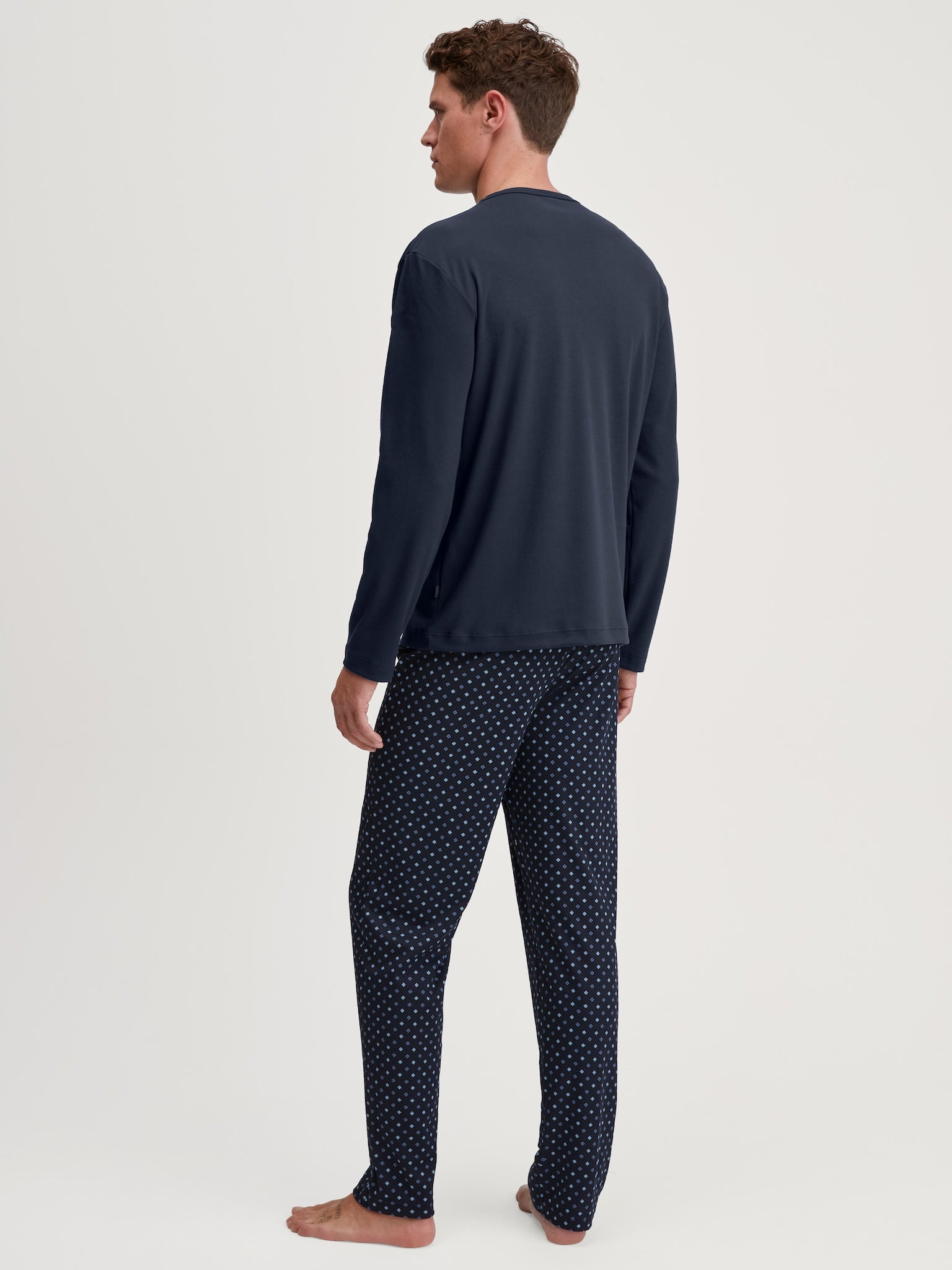 Calida Pyjamas Herr Relax Streamline 41667 Saphir Blue