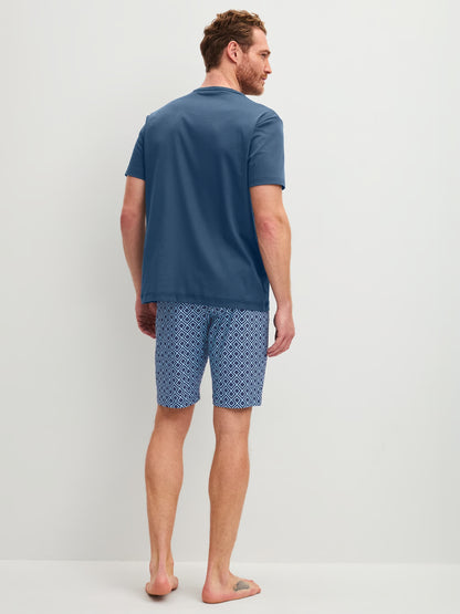 Calida Pyjamas Herr Relax Streamline 2 46082 Atlantic Blue