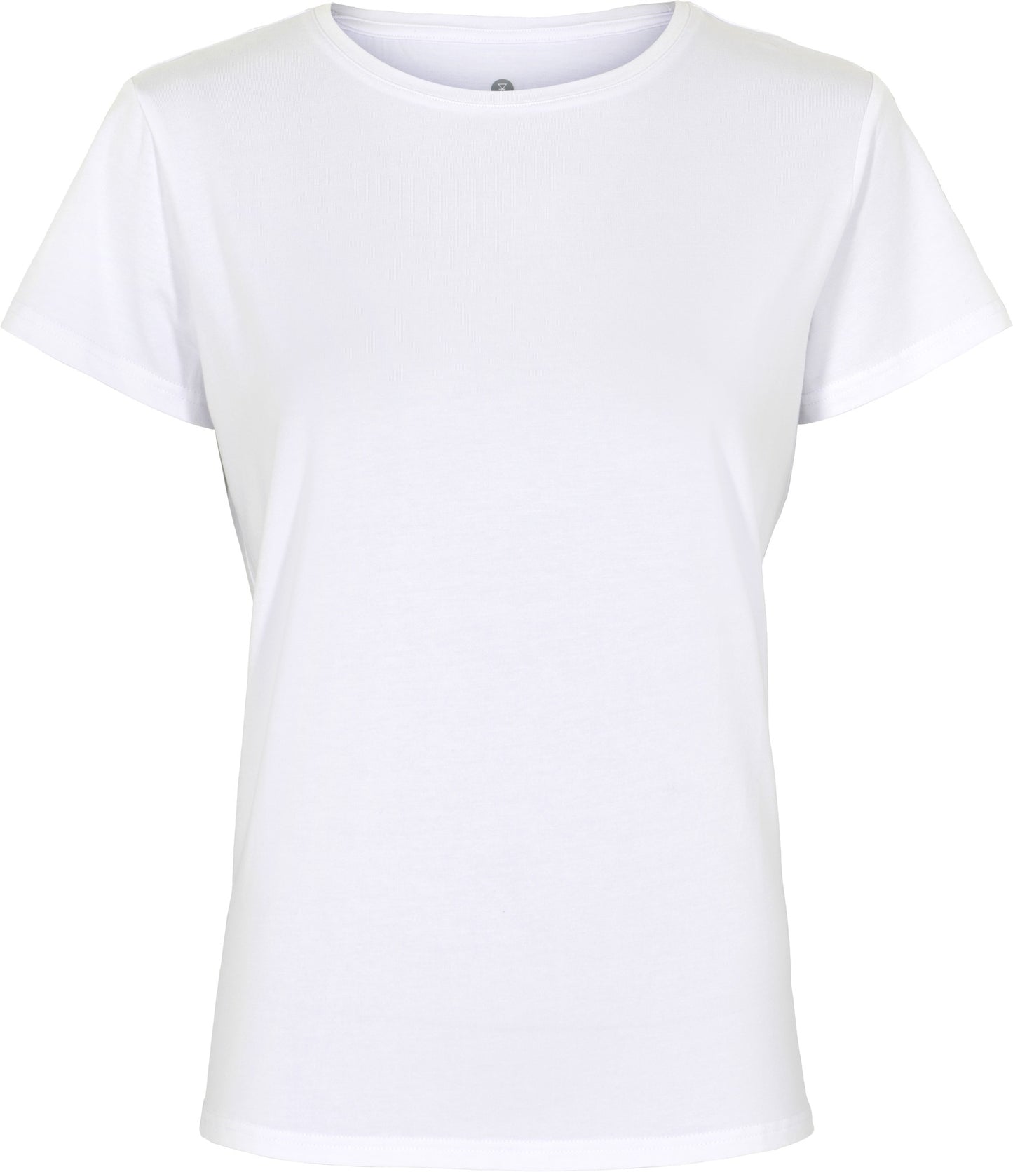 T‑shirt i FSC‑certifierad bambuviskos med avslappnad passform, helgas.nu.