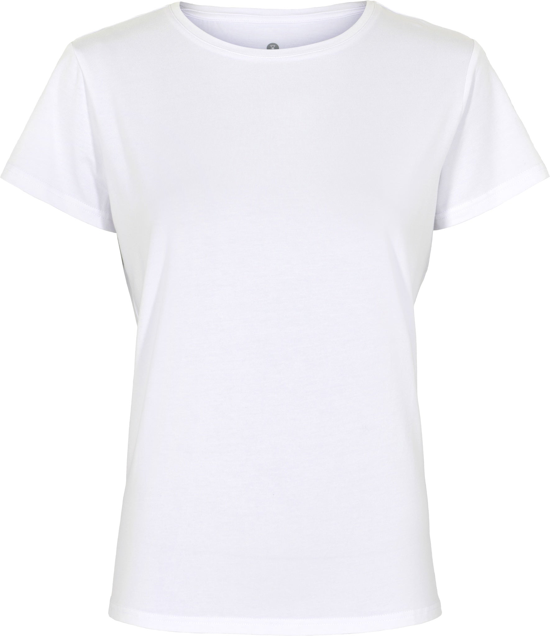 T‑shirt i FSC‑certifierad bambuviskos med avslappnad passform, helgas.nu.