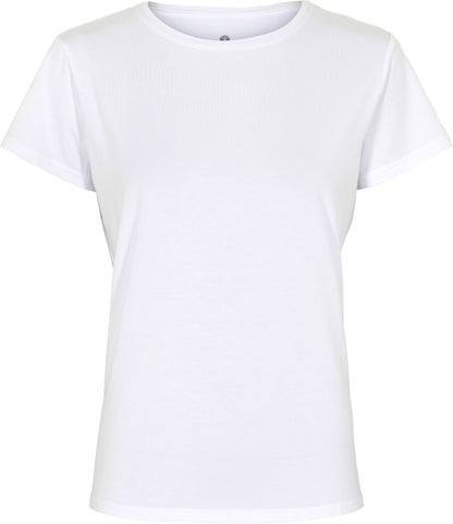 T‑shirt i FSC‑certifierad bambuviskos med avslappnad passform, helgas.nu.