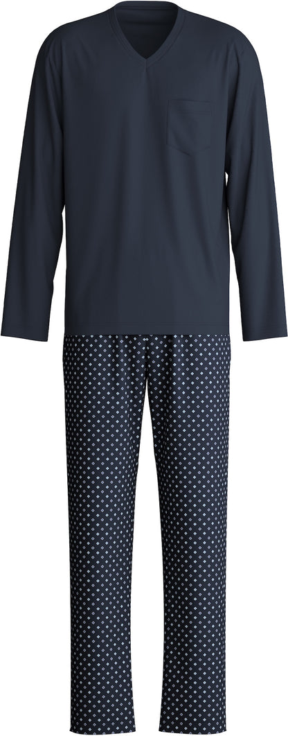 Calida Pyjamas Herr Relax Streamline 41667 Saphir Blue