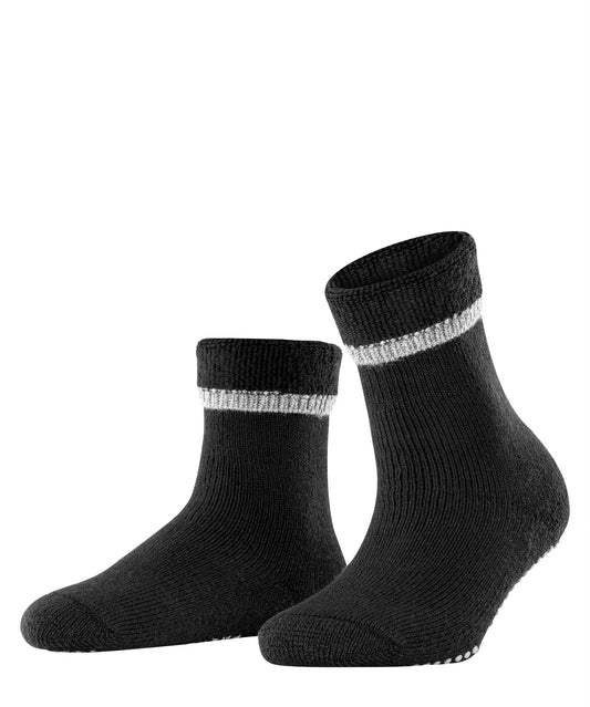 Falke Cuddle Pads halkstrumpor i ull och bomull med mjuk passform och halkskydd under sulan