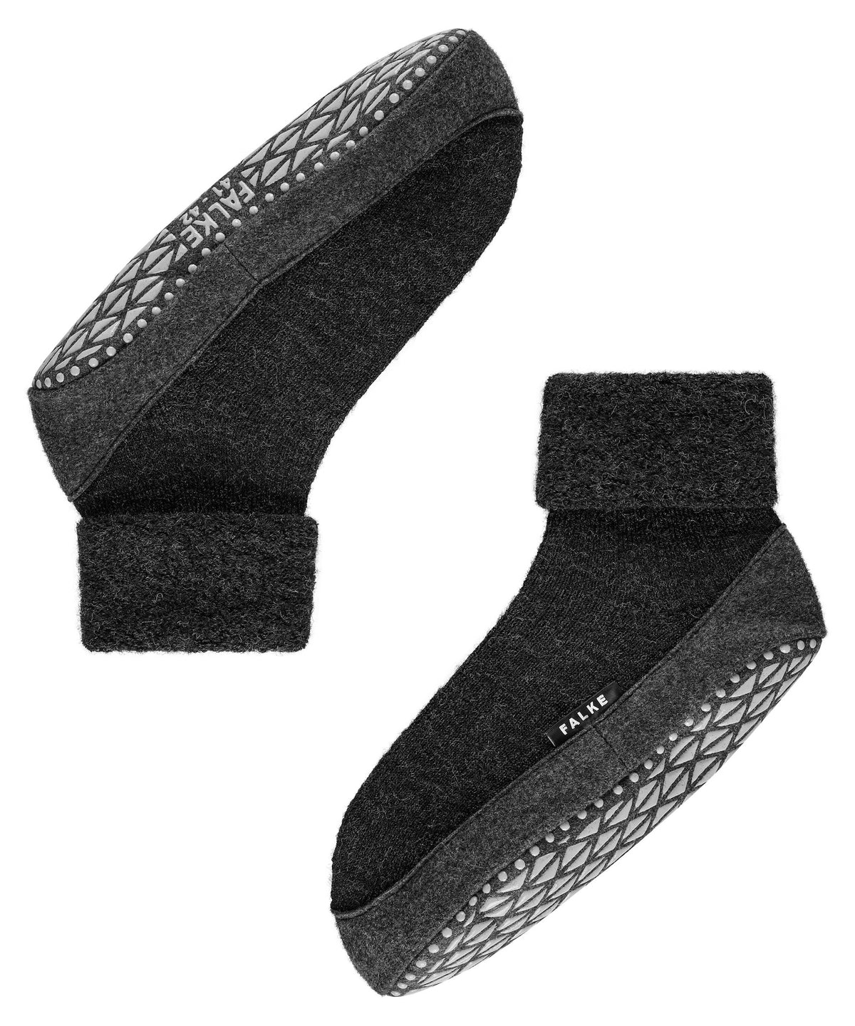 Falke Cosyshoe med ergonomisk Perfect Fit-passform och greppmönster under hela sulan
